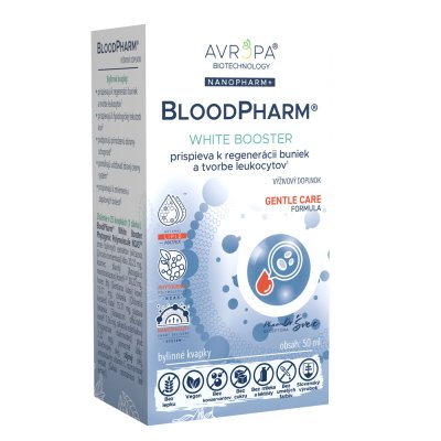 Obrázok produktu AVROPA BloodPharm White Booster – NanoPharm+ lipidové kvapky na podporu tvorby bielych krviniek