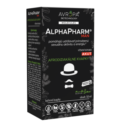Obrázok produktu AVROPA AlphaPharm Akut – kvapky pre mužskú vitalitu, libido, energiu a akútnu potrebu