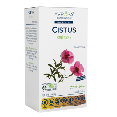 Obrázok produktu AVROPA Cistus krétsky – bylinné kvapky na tradičné použitie