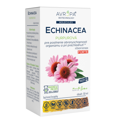 Obrázok produktu AVROPA Echinacea purpurová Forte – bylinné kvapky na podporu imunity a pri prechladnutí