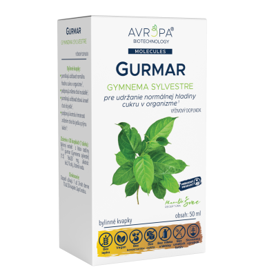Obrázok produktu AVROPA Gurmar (Gymnema sylvestre) – bylinné kvapky na normálnu hladinu cukru