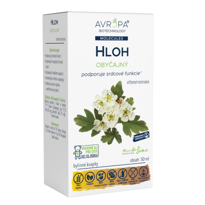 Obrázok produktu AVROPA Hloh – bylinné kvapky na podporu srdca a krvného obehu