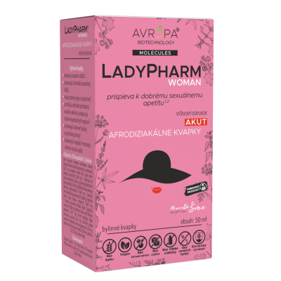 Obrázok produktu AVROPA LadyPharm Akut – ženské kvapky pre ženskú vitalitu, libido a akútnu potrebu
